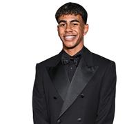 Lamine Yamal (Suit) Half Body Buddy Cutout
