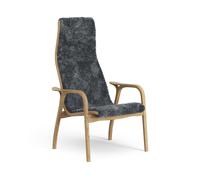 Lamino Poltrona Alta Rovere Oliato/Carbone/Pecora