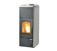 LAMINOX CARLOTTA OMNIA IDRO LUX 23 KW TERMOSTUFA A PELLET AVORIO