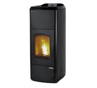 LAMINOX CARLOTTA OMNIA IDRO LUX 23 KW TERMOSTUFA A PELLET NERO LUCIDO