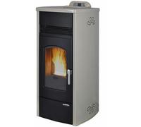LAMINOX STP 13 A-R VALENTINA AIR PRESTIGE STUFA A PELLET 16 KW ROSSO BORDEAUX