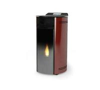 LAMINOX STP 13 A-R VALENTINA AIR PRESTIGE STUFA A PELLET 16 KW ROSSO BORDEAUX