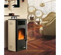 LAMINOX STP 13 A-R VALENTINA AIR PRESTIGE STUFA A PELLET 16 KW ROSSO BORDEAUX