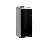 LAMINOX TLB24IB Carlotta Idro Lux Black Line 24kW STUFA A PELLET BIANCO