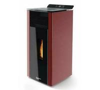 LAMINOX V9A-L NERO LUCIDO VERONICA 9 AIR STUFA A PELLET IN ACCIAIO 9 KW