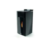 LAMINOX V9A-L NERO LUCIDO VERONICA 9 AIR STUFA A PELLET STRUTTURA IN ACCIAIO 9KW