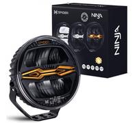 LAMIRO L3442 Riflettore Stradale LED X-SPIDER NINJA Okrągły Stroboscopio