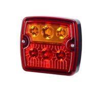 LAMIRO LED Fanale Posteriore + Lampeggiatore per Bagger LKW Trattore