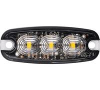 LAMIRO LED Luce Lampeggiante Slim 3 10W 12/24V ECE R10 R65 IP67
