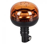LAMIRO LED Luce Rotativa Arancione 45 LED 20W 12/24V Flexfuß 2 Motivi ECE
