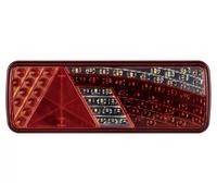 LAMIRO LED Luci Posteriori Destra 69 LED Triangolo 12/24V