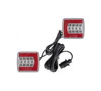 LAMIRO Set Luci Rimorchio Led Magnetiche 25 LED 12/24V 7,5m Cavo