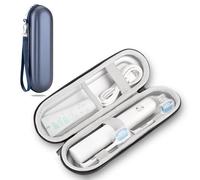 Lammcou Porta Spazzolino da Viaggio, Custodia Spazzolino Elettrico Copertura per O-ralB Pro, Soni-care,Coprispazzolino Electric Toothbrush Travel Case (1, Navy)