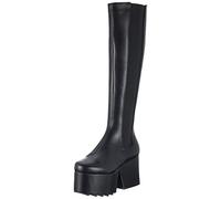 LAMODA Stivali da donna Keep Watching Knee High Boot, In poliuretano nero., 37 EU