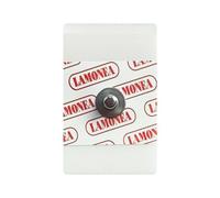 LAMONEA SF102 - Kit 2000 Elettrodi ECG Monouso, Certificato CE - 28x44mm per Elettrostimolatore - Elettrodo Rettangolare, Connessione Clip Acciaio, Adesivo Idrogel Solido, Sensore Ag/AgCI - SF102