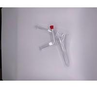 Lamonea, Speculum Vaginale Sterile a Vite Laterale Certificato CE, per Ispezioni Mediche, Misure Differenti (M) PZ100 - HD1001-M