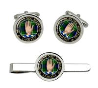 Lamont Clan Scozzese Gemelli E Fermacravatta Set