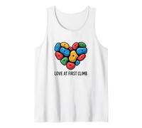 L'Amore alla Prima Salita Arrampicata su Roccia Tiene Il Cuore Canotta