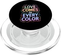 L'amore arriva in ogni colore Messaggio Pride PopSockets PopGrip per MagSafe