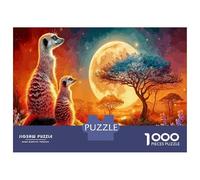 L'amore del manguito 1000 Pezzi Puzzle Da Fare Personalmente Per Mettere Alla Prova La Logica Skunk Luna Savannah eccellente Per Allietare Una Celebrazione E Far Piacere A Un Appassionato 52x38cm