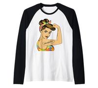 L'Amore della Madre autistica sostiene la Speranza & Ispira i Giovani autistici Maglia con Maniche Raglan