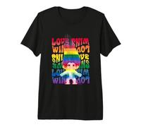 L'Amore di Rainbow Trolls Vince Il Pride Colors Maglietta Premium