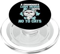 L'amore di una nonna non dice mai di no ai gatti PopSockets PopGrip per MagSafe