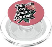 L'amore di Yahweh dura per sempre il salmo 100:5 PopSockets PopGrip per MagSafe