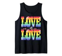 Lamore è Amore Orgoglio Orgoglio Uomini & Donne LGBT Felice Divertimento Vero Luv Canotta