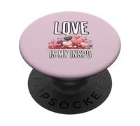 L'amore è il mio cuore estetico Inspo PopSockets PopGrip Adesivo