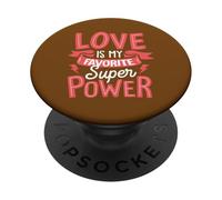 L'amore è il mio superpotere preferito PopSockets PopGrip Adesivo