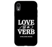 L'amore è il più grande comandamento in movimento, cammina nell'amore Custodia per iPhone XR