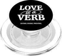 L'amore è il più grande comandamento in movimento, cammina nell'amore PopSockets PopGrip per MagSafe