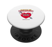 L'amore è incondizionato e tutto ciò di cui hai bisogno (Dichiarazione positiva) PopSockets PopGrip Adesivo