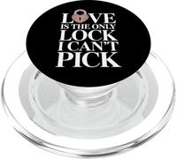 L'amore è l'unica serratura che non posso scegliere fabbro PopSockets PopGrip per MagSafe