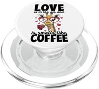 L'amore è nell'aria e odora di caffè PopSockets PopGrip per MagSafe