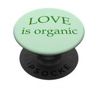 L'amore è organico. Solo parole. PopSockets PopGrip Adesivo