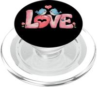 L'amore è sempre rispondere agli uccelli carini PopSockets PopGrip per MagSafe