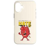 L'amore è una cosa terribile da odiare (Grafica a cuore divertente) Custodia per iPhone 16 Plus