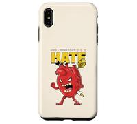 L'amore è una cosa terribile da odiare (Grafica a cuore divertente) Custodia per iPhone XS Max