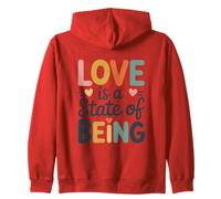L'Amore è Uno Stato di Essere. Felpa con Cappuccio