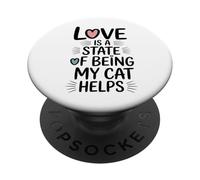 L'amore è uno stato di essere. PopSockets PopGrip Adesivo