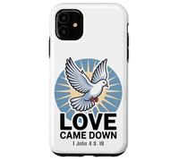 L'amore è venuto giù 1 Giovanni 4:9-10 Custodia per iPhone 11