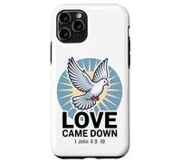 L'amore è venuto giù 1 Giovanni 4:9-10 Custodia per iPhone 11 Pro