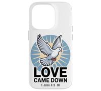 L'amore è venuto giù 1 Giovanni 4:9-10 Custodia per iPhone 14 Pro
