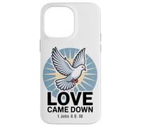 L'amore è venuto giù 1 Giovanni 4:9-10 Custodia per iPhone 14 Pro Max