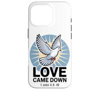 L'amore è venuto giù 1 Giovanni 4:9-10 Custodia per iPhone 16 Pro
