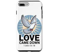 L'amore è venuto giù 1 Giovanni 4:9-10 Custodia per iPhone 7 Plus/8 Plus