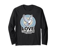 L'Amore è venuto Giù 1 Giovanni 4:9-10 Maglia a Manica