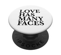L'amore ha molte facce PopSockets PopGrip Adesivo